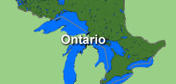 Pollutant Map in Ontario