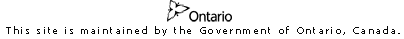 Maintained by the Government of Ontario
